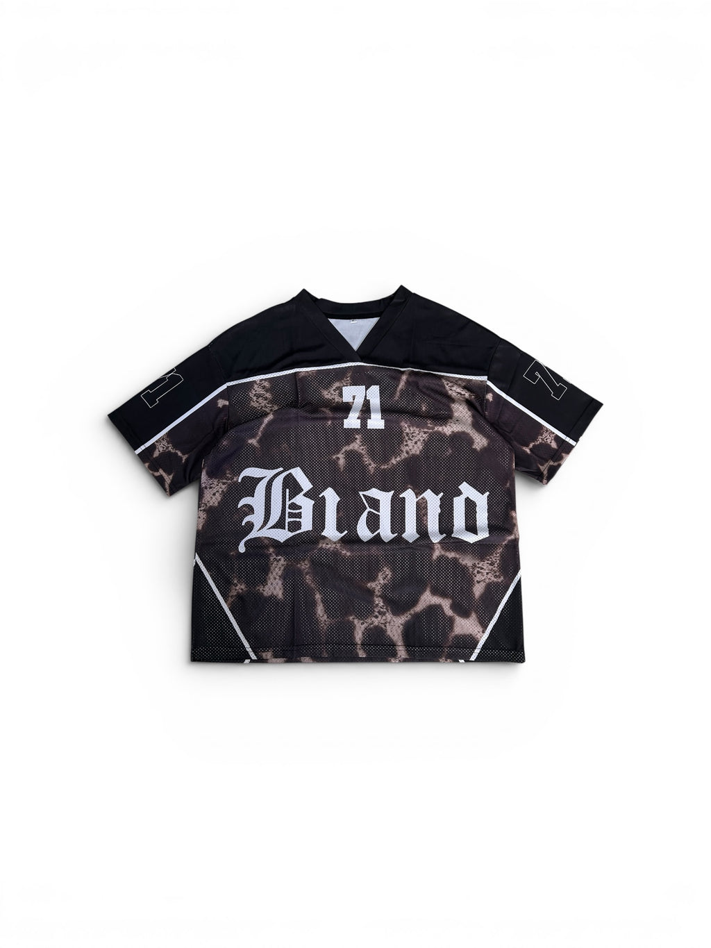 Bland Graphic Mesh Football Jersey - No. 71