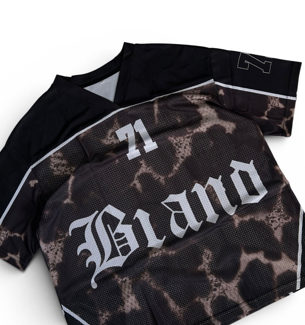 Bland Graphic Mesh Football Jersey - No. 71
