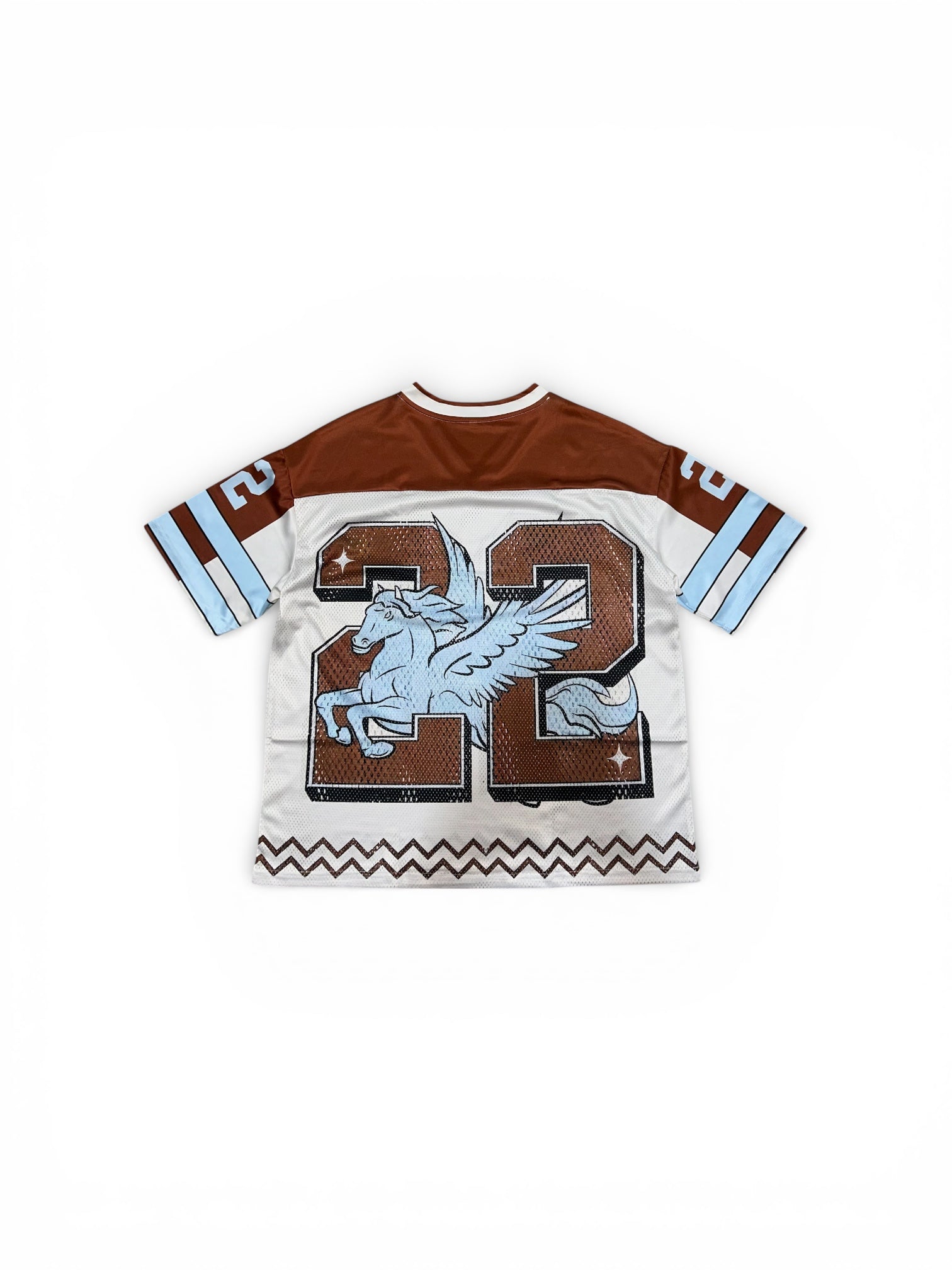 2024 Pegasus Graphic Mesh Football Jersey – No. 22