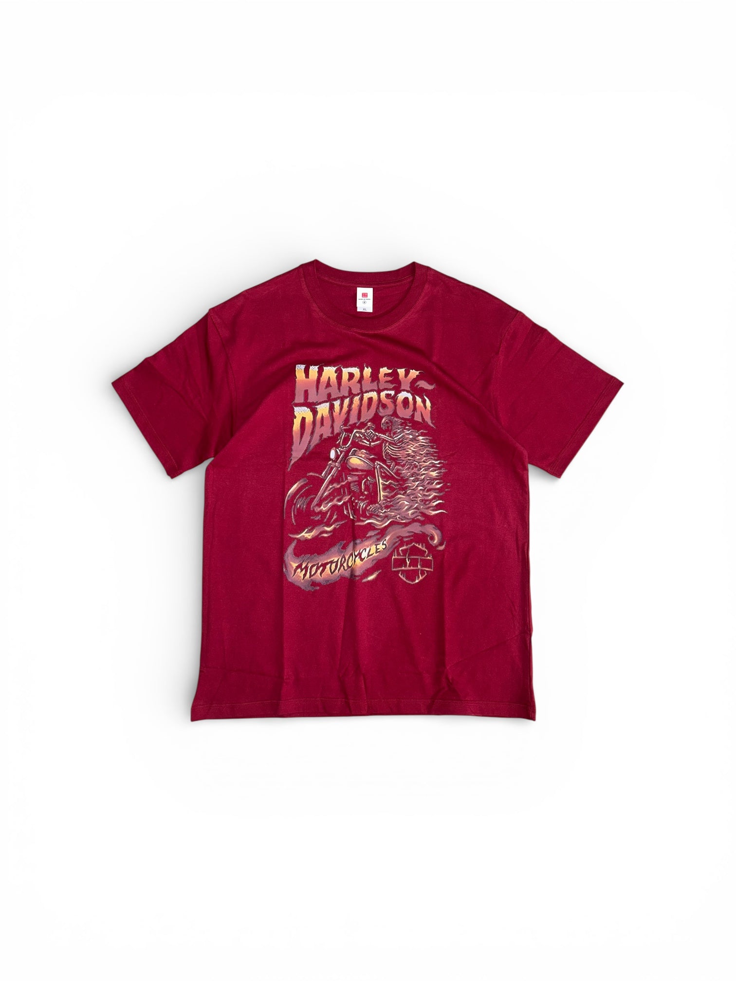Harley Davidson Motorcycles Graphic Tee (Red)
