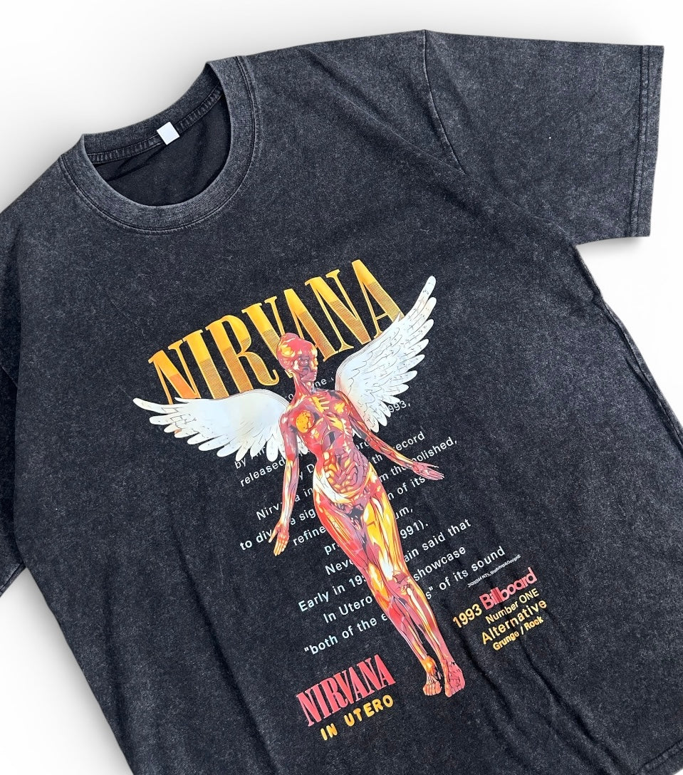 Nirvana Tee - In Utero Vintage Washed