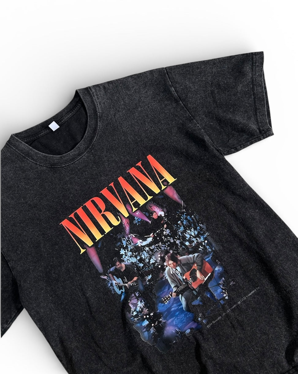 Nirvana Tee - Unplugged in New York Vintage Washed
